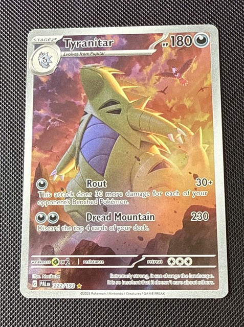 Tyranitar #222 (Paldea Evolved (2023))