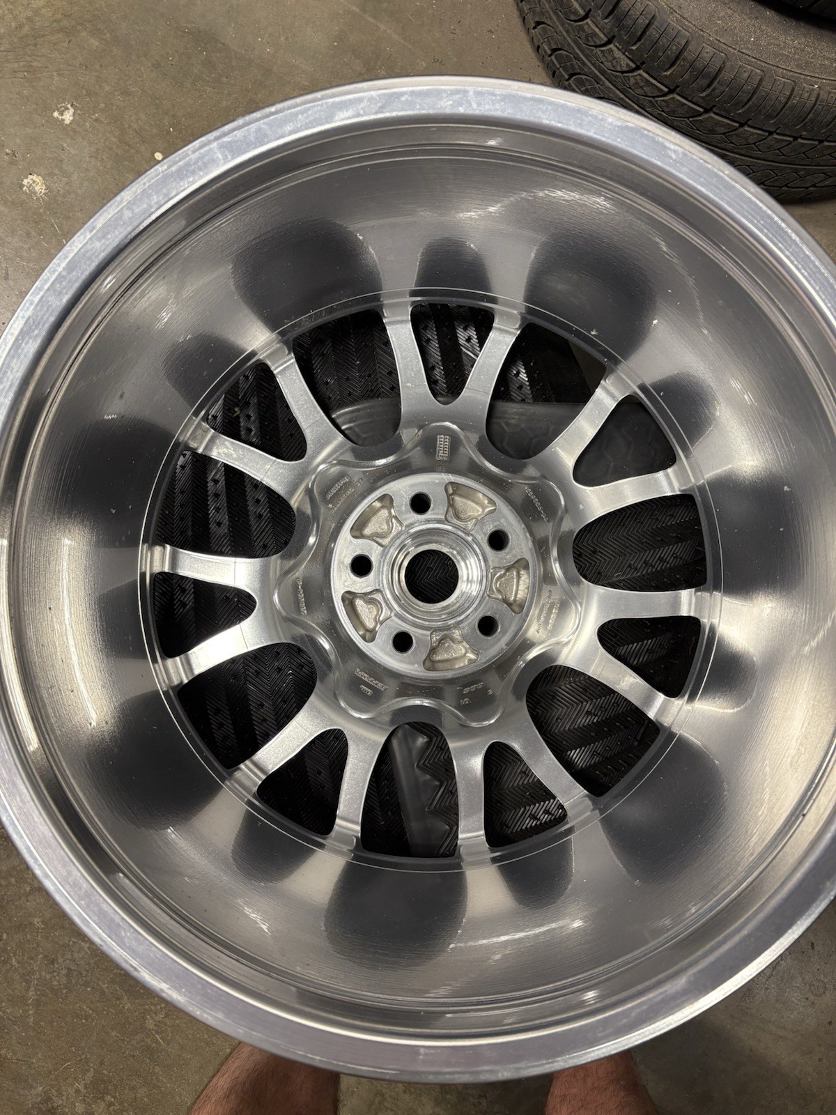 Ferrari F430 Challenge Wheel 239654 Rear Polished OEM New