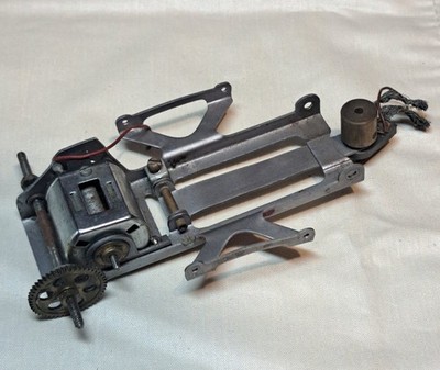 Vintage 1960's Classic 1/24 Slot Car Chassis & Untested Motor Nice Condition
