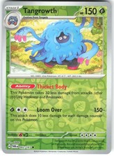 Tangrowth 002/167 Twilight Masquerade TWM Reverse Holo NM Pokemon Card TCG