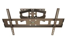 FULL MOTION 2-ARM Wall Mount Bracket 42-74 TVs to 132 lbs  Black