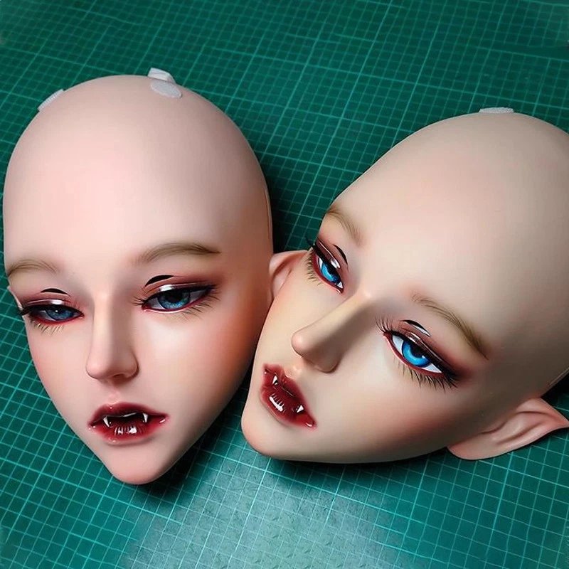 Animated Mask Female Crossdresser Charming face Customised Headshell - Image 2 of 4