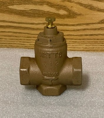 Watts Bronze Female Two Way Universal Flow Check Valve  1 In.  2000-M5