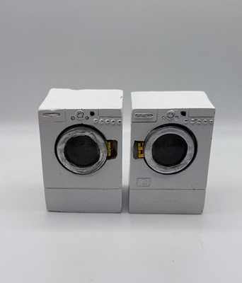 #ad Handmade 1:12 Scale Miniature Washer Dryer Set Dollhouse Laundry Appliances $23.00