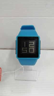 NIXON Newton Digital 10A Blue Quartz Wristwatch Used