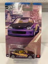 Hot Wheels Silver Series Compact Kings '99 Honda Civic Type R (EK9)