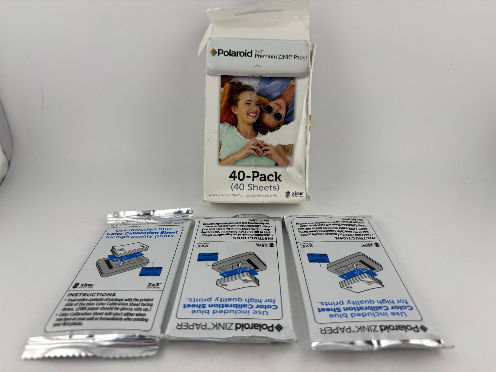 Polaroid POLZ2X320 Premium ZINK Photo Paper 2x3" - 30 Sheets