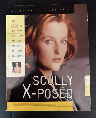 Scully X-Posed X-Files Nadine Crenshaw Paperback Book