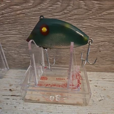 Vtg Padre Island Co "PICO PERCH" #T-8. Frog Pattern Lure. Orig Box/Insert. 