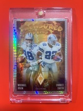 🔥2024 Panini Phoenix-Treasured Tandems Emmitt Smith/Michael Irvin #TT-DAL-Hyper