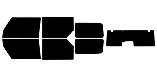 DIY PreCut Premium 3M Ceramic Window Tint Kit Ford Bronco 2021-25 ALL Windows