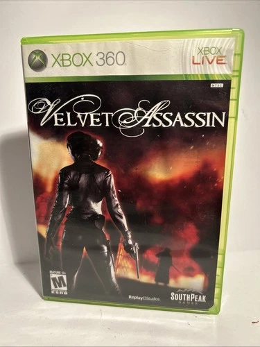 Velvet Assassin Microsoft Xbox 360 Complete w/ Manual & Bonus Disc Tested Works