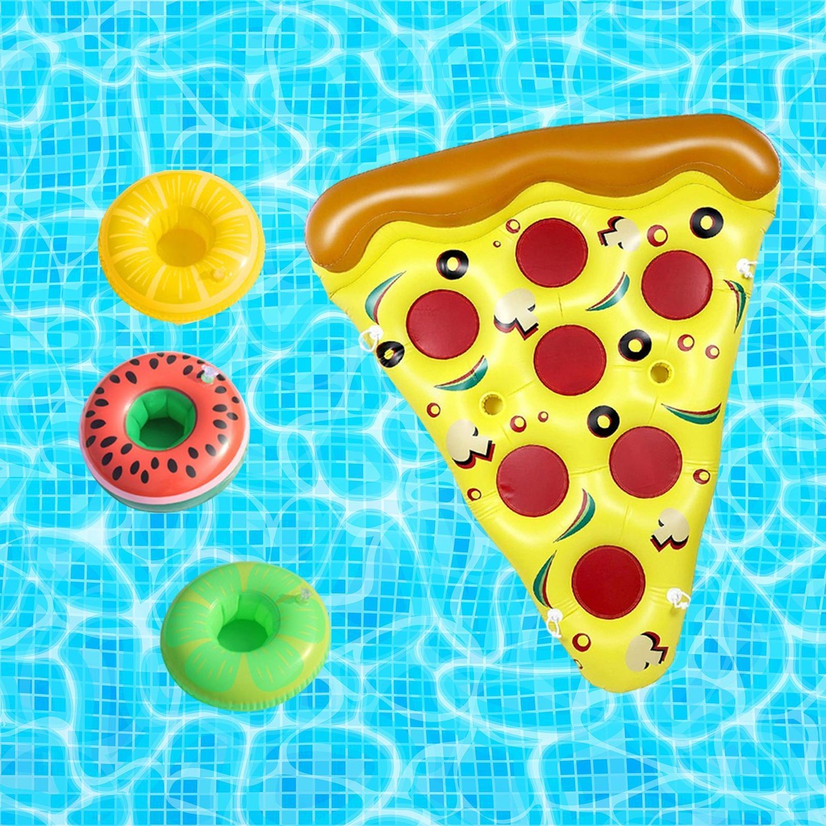Inflatable Pizza Slice Pool Float Unique for Adult Water Park
