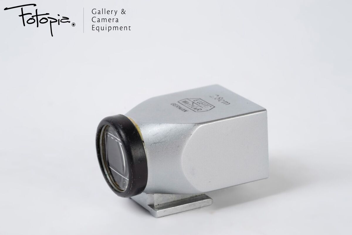 Leica 28mm Metal Viewfinder - Silver / SLOOZ / 12007, early Leica 28mm Metal Viewfinder - Silver / SLOOZ / 12007, early