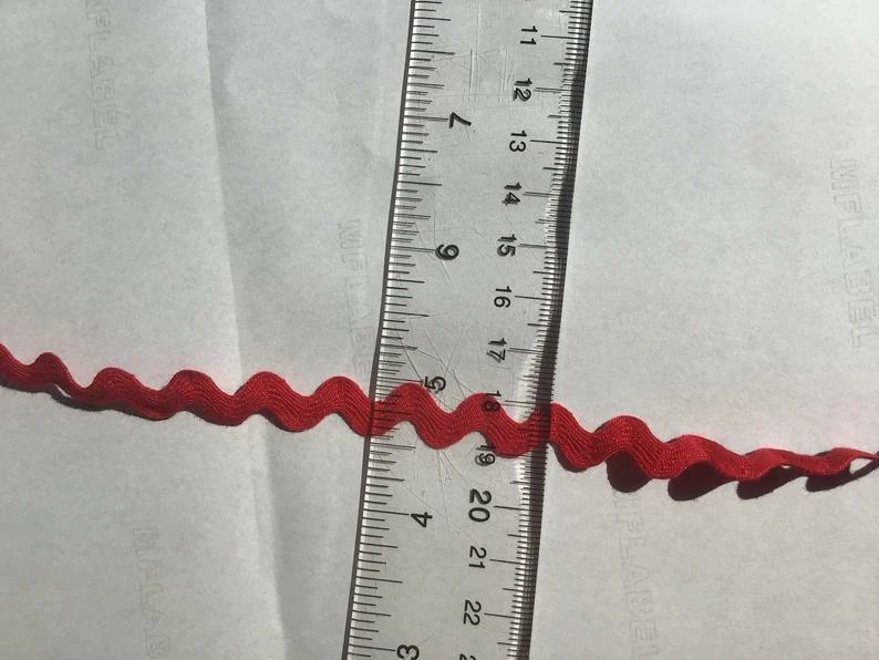 Tarjetas Ric Rac Trim 1/2" - 49 colores 4 yardas - 0,5 pulgadas, media pulgada Foto 3 de 3