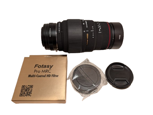 Sony E-mount adapted SIGMA 70-300 mm F/4-5.6 APO DG Telephoto Zoom Lens. - Picture 3 of 12