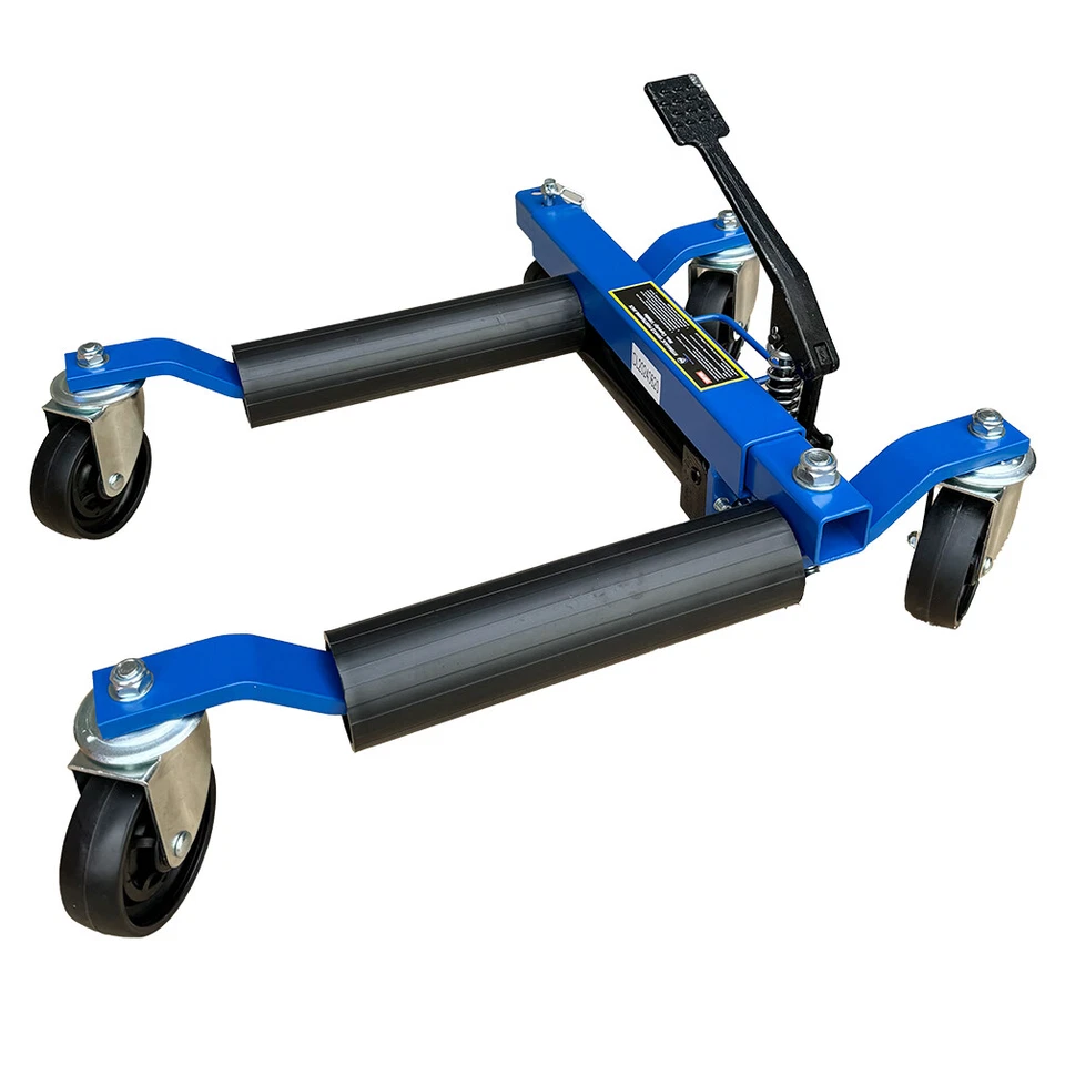 4PC 3000lbs Hydraulic Vehicle Positioning Jack SET -12" Wheel Dolly Car Go Jacks - image 2 of 4