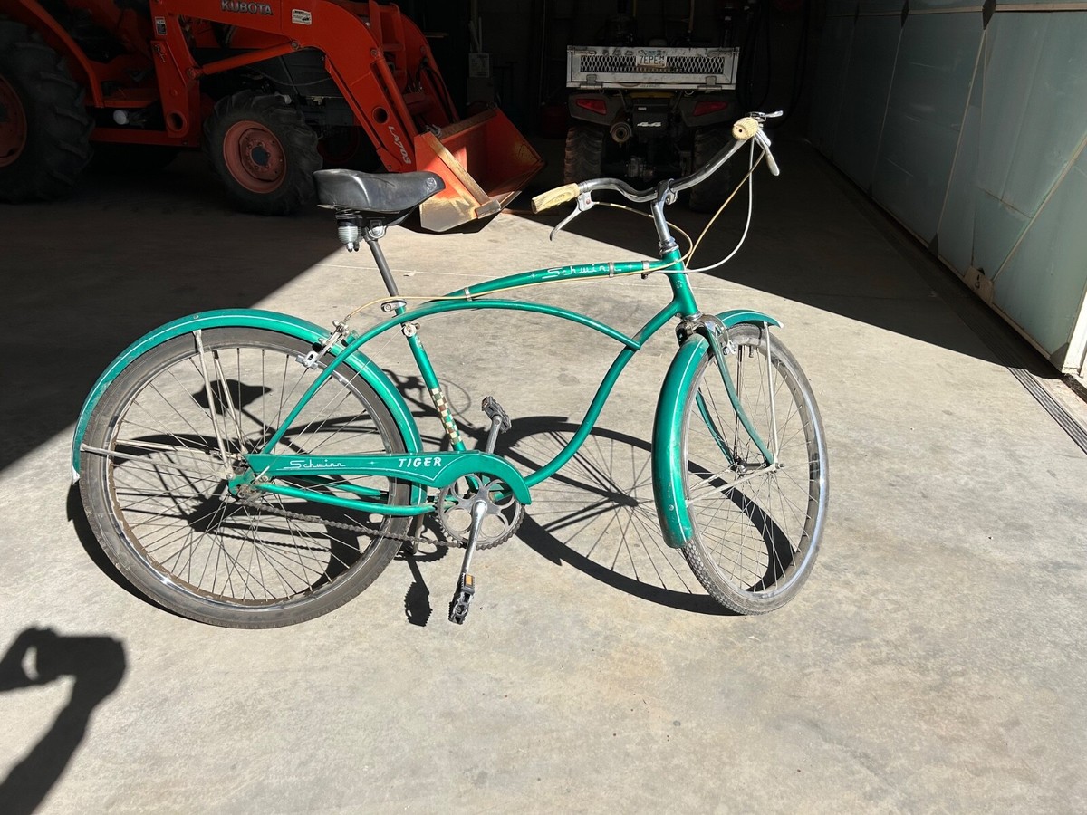 Schwinn Vintage men's bicycle E221950 3-speed, green, very good