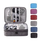 Travel Cable Organizer Bag Electronic Accessories USB Drive Case Storage Charger