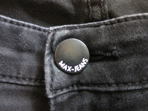 Jeans Max Jeggings negros elásticos corte delgado talla 10 - Imagen 2 de 13