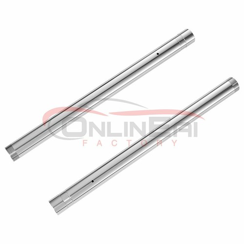 Front Shock Suspension Fork Tubes Inner Pipes For Honda VTX1800 2002-2008 Chrome - Bild 2 von 5