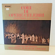 CORO ED ORCHESTRA DELL'OPERA DI STATO DI AMBURGO GRANDI CORI DI OPERE 33 GIRI