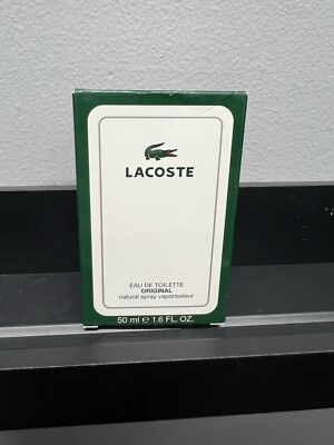 Vintage Lacoste Original By Lacoste E 50 Ml 1.6fl Oz Eau De Toilette 