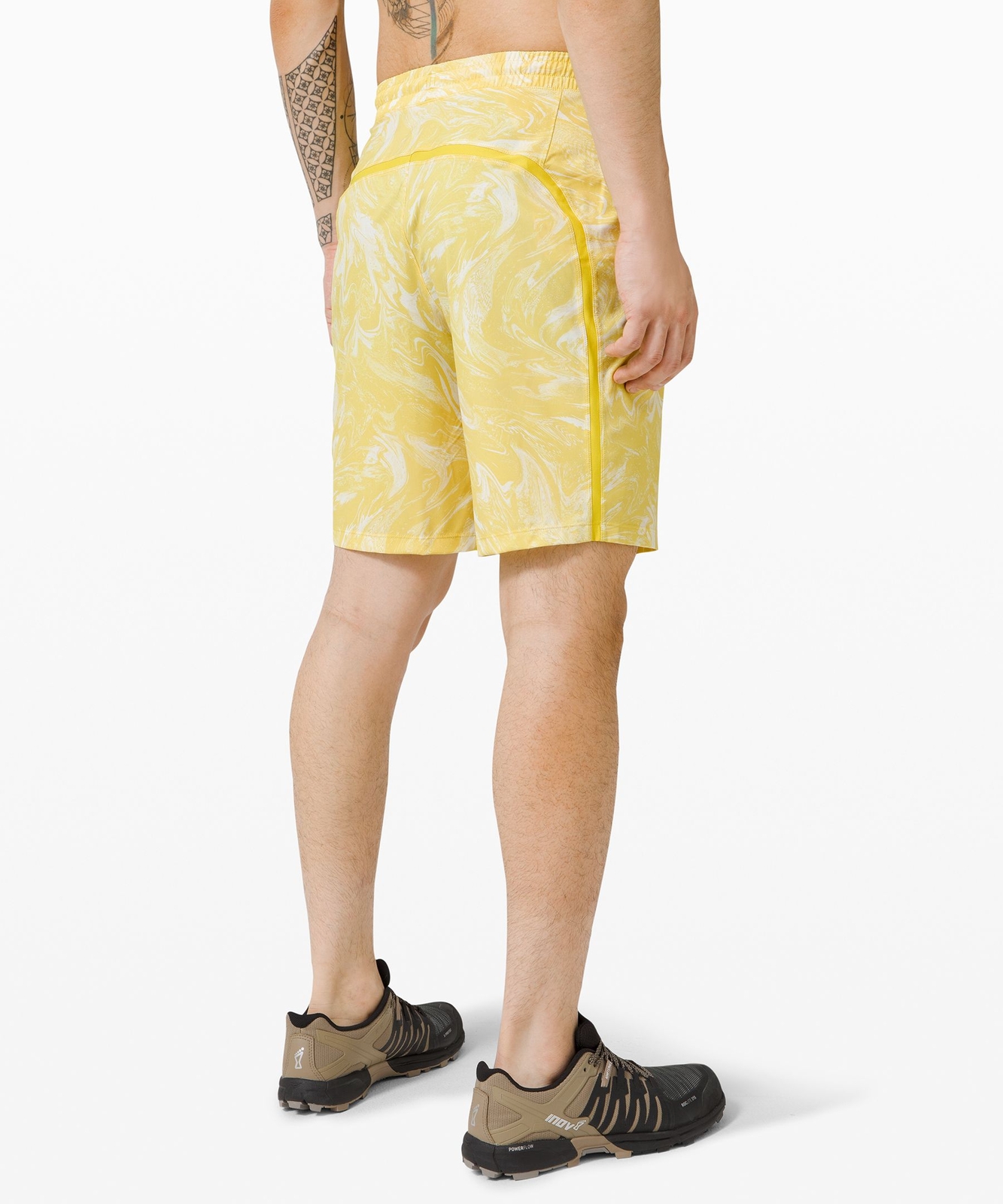 NWT ! RARE ! Lululemon Pace Breaker Short 9" Linerless Virtual Reality Soleil  M image 5