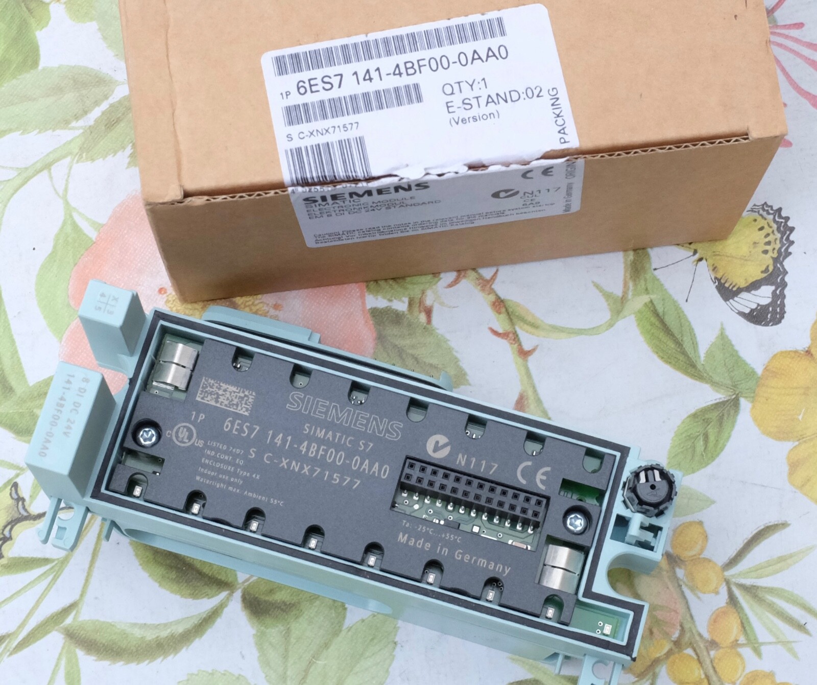Module Siemens 6ES7 141-4BF00-0AA0 Simatic EM avec 8 entrées digitales DC 24V