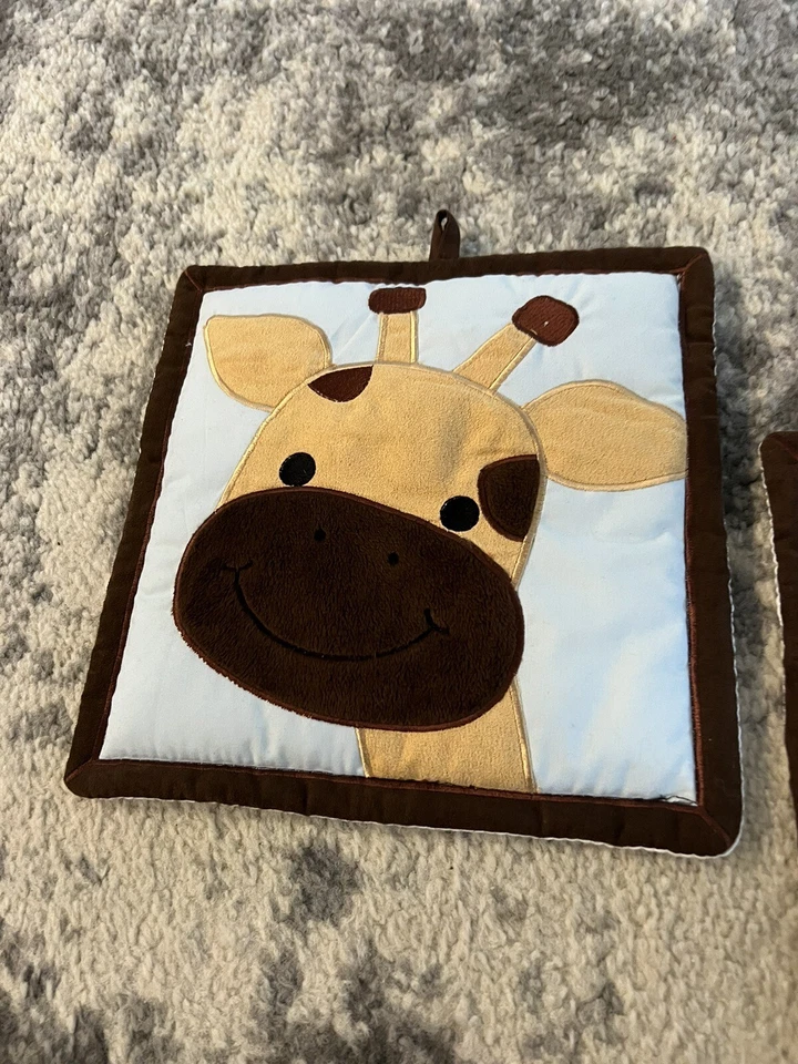 "Corderos e hiedra acolchados de felpa colgantes decoración de pared animales de safari 3 10"" zoológico" Foto 4 de 4