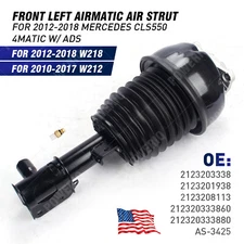 Front Left Airmatic Air Strut for 2012-2018 Mercedes CLS550 4Matic w/ ADS US 