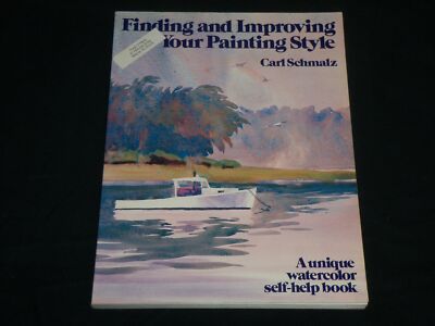 1992 FINDING AND IMPROVING YOUR PAINTING STYLE BOOK - GREAT PHOTOS - I 2013