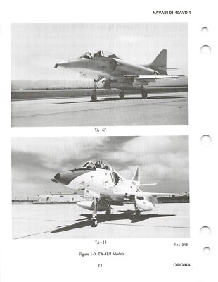 希少 1954年米空軍航空測量マニュアル Air Navigation 全2巻 Douglas TA-4F, TA-4J Skyhawk 1992 NATOPSS Flight Manual Pilot s
