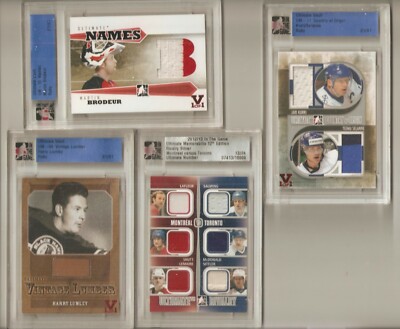 ITG Ultimate Vault Vintage Lumber Ruby Harry Lumley Jersey 1/1