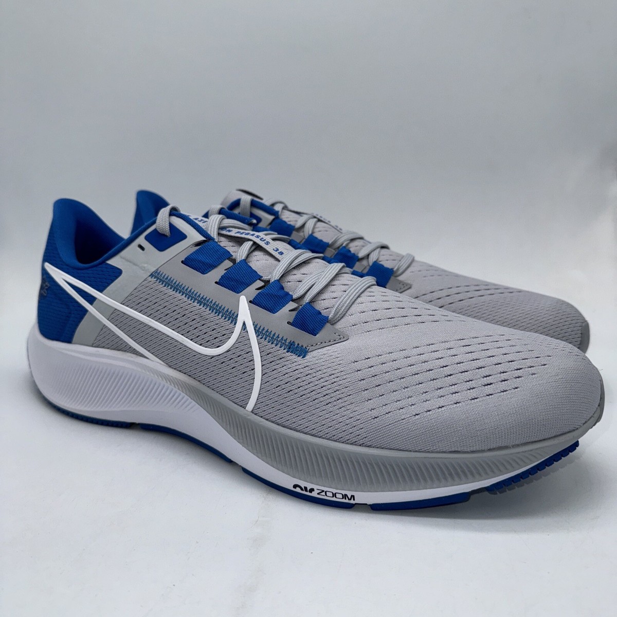 Nike Air Zoom Detroit Lions Pegasus 38 Shoes MENS SZ 14 NEW DJ0832