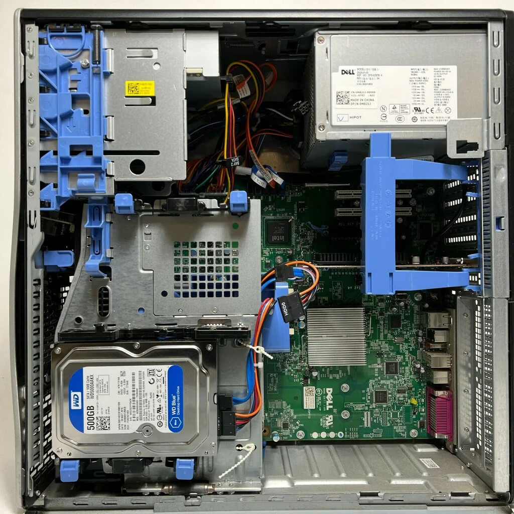 Dell Precision T3500 MT Two Intel Xeon W3503 CPU @ 2.40GHz 4GB