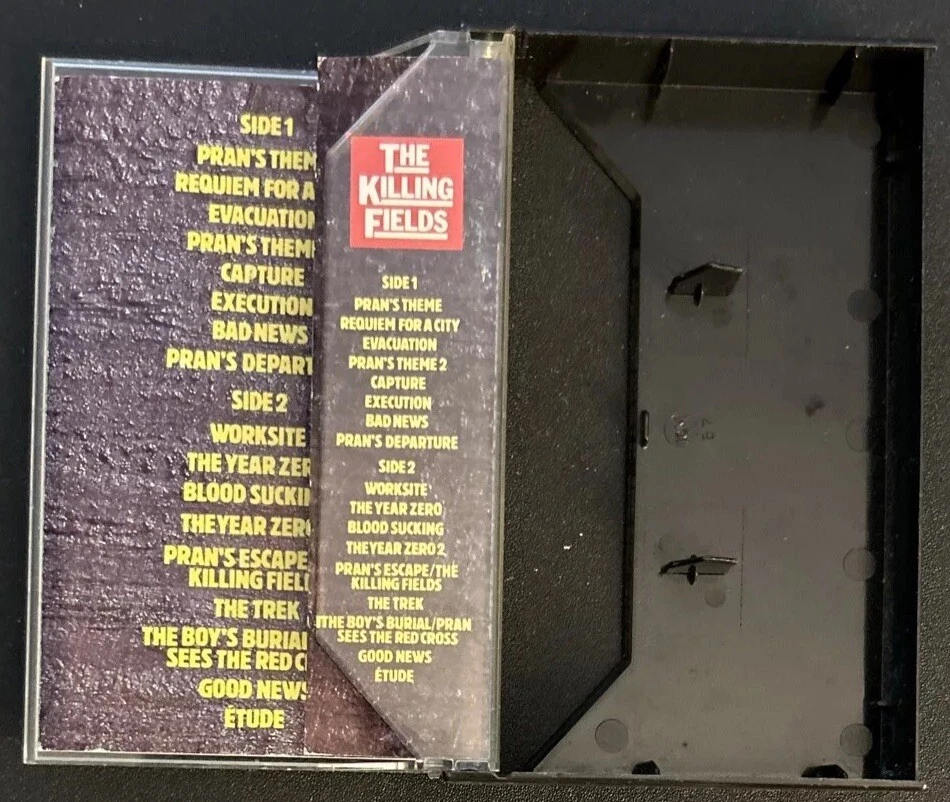 Кассетная лента с саундтреком Mike Oldfield Killing Fields (Virgin Records 1984 б/у) - Изображение 3 из 4