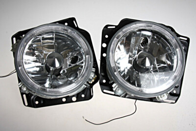 Headlight Front Lamps Clear LEFT+RIGHT Fits VW Golf Mk2 1981-1991
