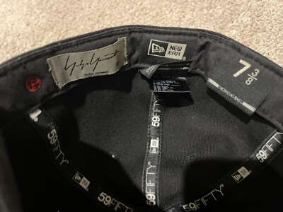 Yohji Yamamoto Pour Homme X New Era Baseball Cap Size 7 3/8 59