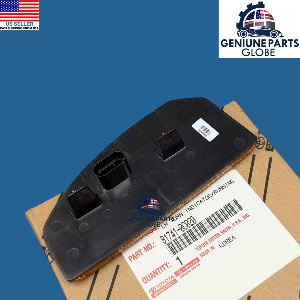 GENUINE OEM TOYOTA 07-21 TUNDRA LEFT TOW MIRROR LED TURN SIGNAL