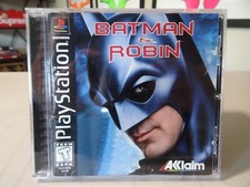 1998 Batman & Robin Sony PlayStation 1 PS1 Complete - W. REG CARD - CIB Tested