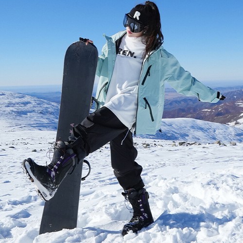 Ski Suit, Unisex Cotton Thickened Windproof Ski Pants Outdoor Mountaineering Set - Picture 55 of 58