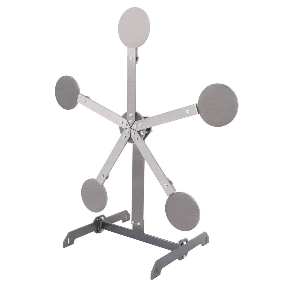 Portable Metal Target Stand Steel Shooting Target 8