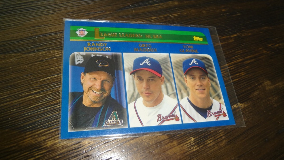2003 TOPPS 347 LEAGUE LEADERS NL ERA BASEBALL CARD | eBay