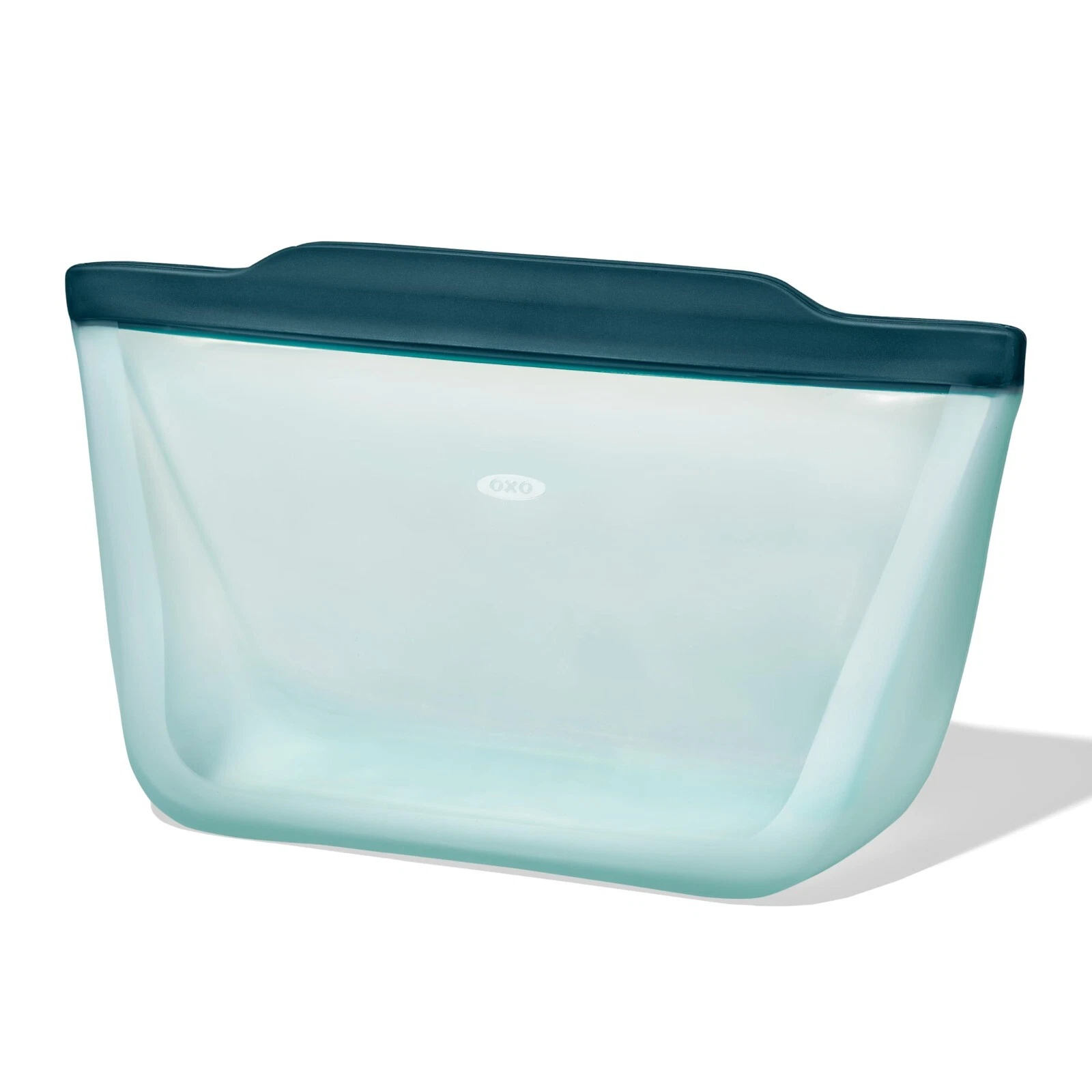 OXO Good Grips Silicone Reusable Bag – Stand-Up Half Gallon (64 oz) - Lagoon