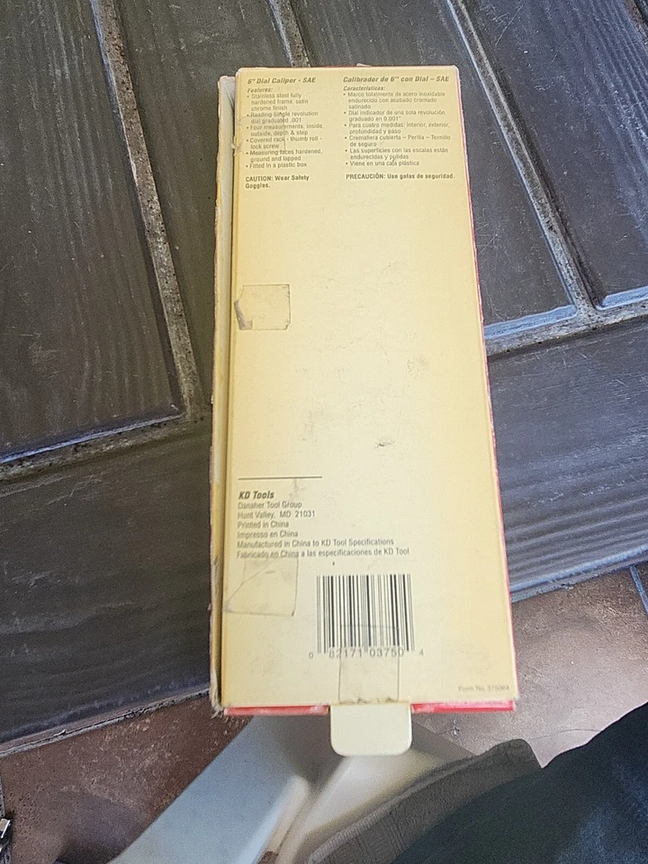  KD TOOLS 3750 PINZA ESFERA 6" NUEVO STOCK ANTIGUO Foto 2 de 4