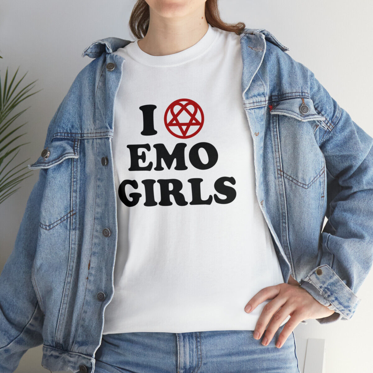 I Love Emo Girls Cute Goth Humor Alternative Aesthetic Essential T-Shirt  for Sale by SharpThreadZ