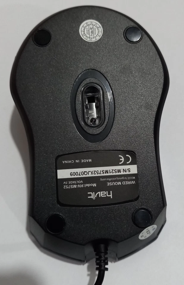 Mouse New Optical Mouse USB Wired New Optical Mouse Havit HV-MS752 Wired Mouse - Image 3 of 4