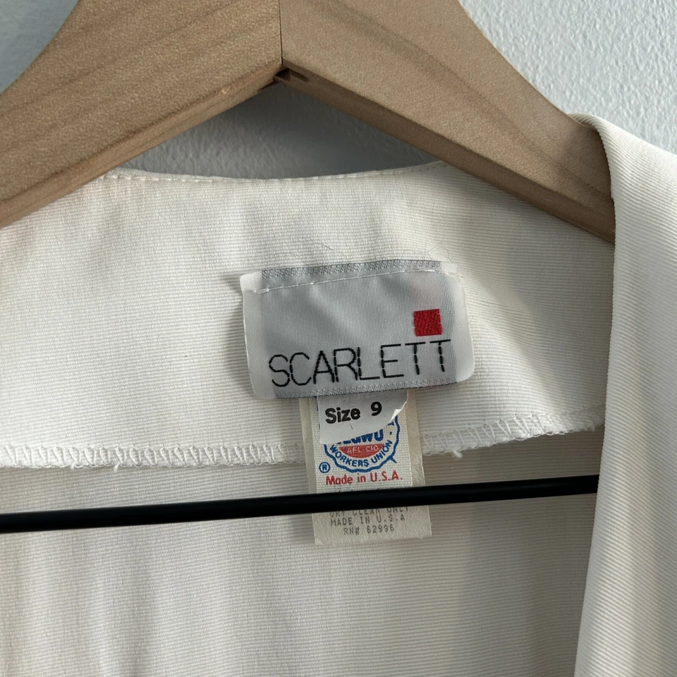 Vestido Vintage Hecho en Unión Clásico Marinero Náutico Rockabilly Talla 9 Botones Dorados Foto 2 de 4