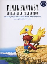 Final Fantasy Guitar Solo Collection FF I - IX with CD Square Enix Sheet Music